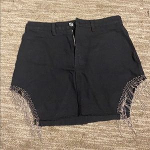 Black skirt